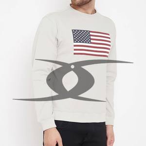 Pull unisexe personnalisé de luxe Streetwear sweat-shirt thermique broderie éponge française de haute qualité vierge col rond sweats pour hommes - Product Image 4