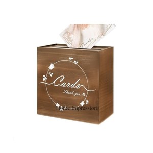 Boîtes de cartes d'invitation de mariage de haute qualité en bois acrylique fabriqué à la main au look unique et moderne - Product Image 2