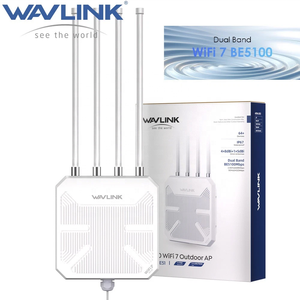 Répéteur WiFi Mesh Extérieur Haute Qualité Original 5100Mbps Longue Portée 1KM <span class=keywords><strong>AP</strong></span> WL-WN573HBE2 BE5100 Routeur Extérieur Wavlink WiFi 7 - Product Image 1