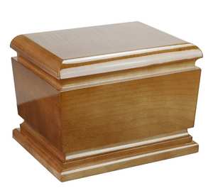 Urne en bois pour humain pour les cendres cercueil solide Creamte urne en bois personnaliser papillons grande boîte à cendres en bois - Product Image 2