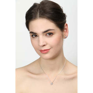 Compre en Línea Conjuntos de Pendientes y Colgantes de Plata de Ley 925 de Primera Calidad para Compromiso - Product Image 5