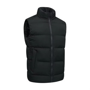 OEM Logo Personnalisé Hommes Puffer Down Gilet avec Fermeture Éclair Sans Manches Casual Winter Outer Wear Windproof Caractéristique - Product Image 1