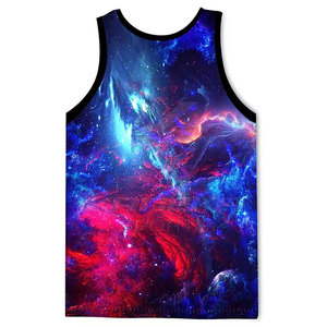 Camiseta sin Mangas Casual para Hombre, Diseño y Talla Personalizados, Secado Rápido, Transpirable, Poliéster/Algodón, para Fitness - Product Image 4