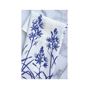 Personalized Floral Paddy <b>Embroidered</b> Lintless Utensil Absorbent Quick Drying Soft Touch Hand 100% Cotton Golf Kitchen Tea <b>Towel</b> - Product Image 1