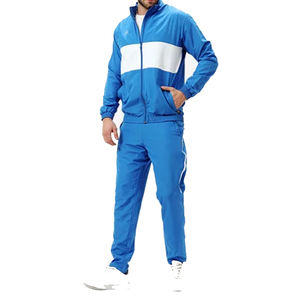 Survêtement personnalisé pour hommes prix de gros survêtement le moins cher vêtements de sport pour hommes pantalon de survêtement Slim Fit à panneau personnalisé pour hommes - Product Image 4