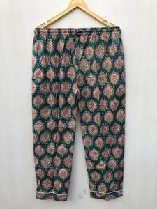 Conjunto de pijama corto de algodón 100% hecho a mano para mujer, regalo de dama de honor con estampado Floral, suministro OEM - Product Image 3