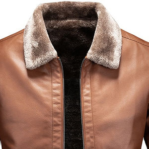 Recién llegado, chaqueta de piel de oveja de alta calidad para hombres, hecha a medida con procesamiento de revestimiento, precios razonables para la temporada de primavera - Product Image 4