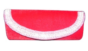 unique zircon work <b>red</b> unique clutch <b>purses</b> - Product Image 3