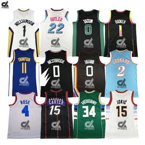 Maillots de basket-ball cousus pour hommes de haute qualité, vente en gros, style classique de joueur, 2024 - Product Image 2