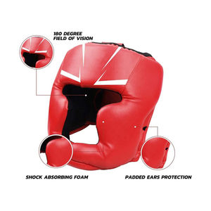 Vente chaude casque de boxe modulaire professionnel nouveau Design personnalisé Sport tête garde équipement d'entraînement de sécurité en caoutchouc EVA PU - Product Image 3