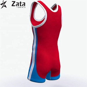 Wholesale Factory Price Stretch Front Logo Men's Wrestling Singlets Quick Dry Breathable Customized Colors Durable Made Pakistan - Product Image 4