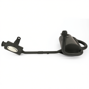Nouveau système d'échappement pour moto de rue à quatre temps en acier inoxydable noir avec silencieux - Product Image 2