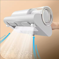 Aspiradora Inalámbrica USB para Eliminar Ácaros, Aspiradora de Mano para Colchones y Camas, Silenciosa de 36dB, Controlador de Ácaros del Polvo