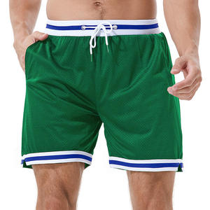 กางเกงบาสเก็ตบอลผู้ชายผ้าโพลีเอสเตอร์แบบกลับด้านได้ ระบายอากาศ แห้งเร็ว น้ำหนักเบา เหมาะสำหรับออกกำลังกาย วิ่ง หรือใส่ลำลองในช่วงฤดูร้อน - Product Image 3