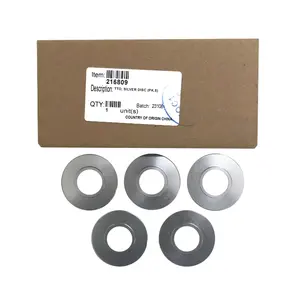 high Productivity Original 216809 For Videojet TTO Spare Part Silver Discs 216809 for Videojet Thermal Transfer Overprinter