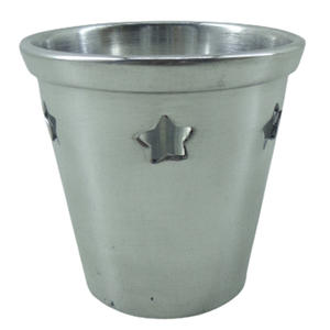 Pot de fleur en fer bon marché fait à la main en gros Vase de fleur de Offre Spéciale qualité pour la décoration de Noël de plantes de jardinage - Product Image 4