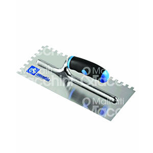 TRUELLE À COLLE Manche en caoutchouc lame en acier 28x12 cm - Product Image 1