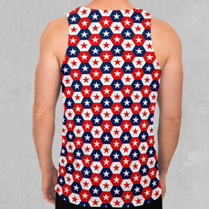 <b>Men's</b> Casual Heavyweight Fitness <b>Vest</b> Customized Sports Wear Sublimation Tank Tops Weaving Method Sublimated Tank Top <b>Gym</b> <b>Vest</b> - Product Image 2
