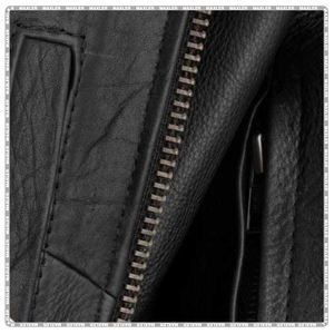 Veste de moto en cuir pour femme | Veste de motard élégante approuvée CE | Veste d'équitation durable pour le confort - Product Image 5