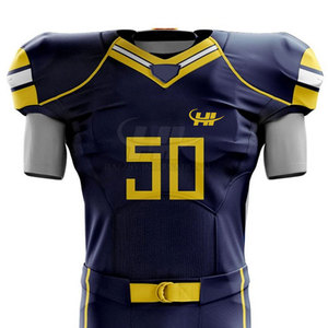 Uniforme de Fútbol Americano Personalizado de Primera Calidad, Transpirable, de Poliéster, con Logotipo Personalizado, Impresión Digital, Servicio OEM - Product Image 3