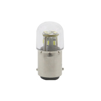 Bombilla LED BA15D para Máquina de Coser, 110V 220V 230V T16 1.2W, Luz Blanca, Repuesto para Lámpara de Señalización de Electrodomésticos Singer Brother