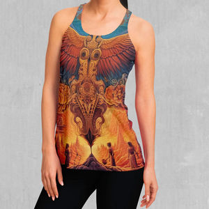 เสื้อกล้ามระบายอากาศได้ดีสำหรับผู้หญิงปรับแต่งโลโก้ได้ตามต้องการ - Product Image 1