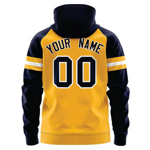 Hoodie tim sepak bola Amerika kustom Pullover nama & nomor Hoodie olahraga bulu hangat untuk penggemar & Tim OEM/ODM grosir - Product Image 2