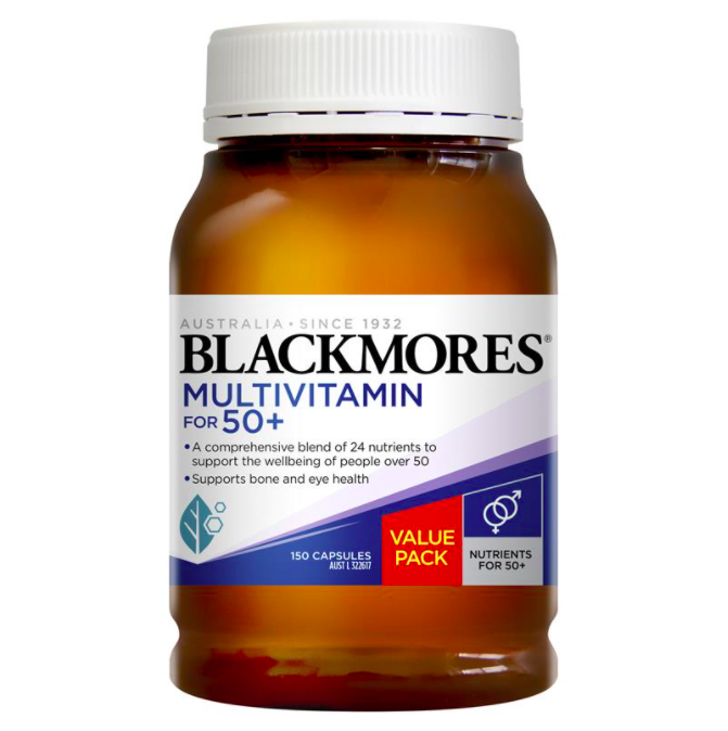 Blackmores-Мультивитамин на 50 + 150 капсул эксклюзивный