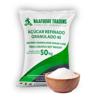 Azúcar de caña blanco refinado ICUMSA 45/100/150 Premium Crystal Granulated Beet Sugar Factory Bulk Packaging para la venta - Product Image 2