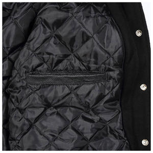 Chaqueta Varsity de Cuero para Hombre, Nueva Colección 2026, Moda de Invierno, Hecha a Medida, Venta Caliente, Servicio OEM, Más Vendida - Product Image 6