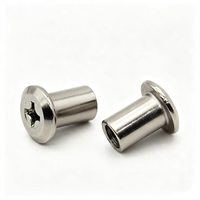 Écrou de serrage à tête fraisée cruciforme Phillips en acier inoxydable pour meubles, ODM OEM