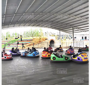 Paneles Decorativos Intercambiables de Fibra de Vidrio de Grado Profesional para Autos de Choque, Uso en Interiores/Exteriores, Parques de Atracciones, Centros Comerciales - Product Image 3