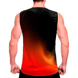 Camiseta sin Mangas de Secado Rápido Personalizada con Sublimación de Tinta y Estampado Completo para Hombre, Camisetas de Verano para Gimnasio y Fitness - Product Image 6