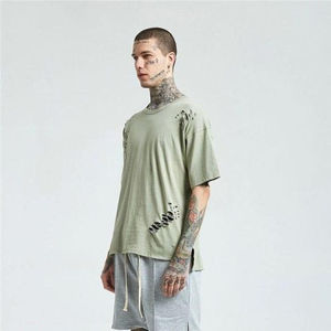 เสื้อยืดสำหรับผู้ชายเสื้อยืดขนาดใหญ่สำหรับใส่ได้ทั้งชายและหญิงเสื้อยืดโอเวอร์ไซส์ออกแบบได้ตามที่ต้องการ - Product Image 5