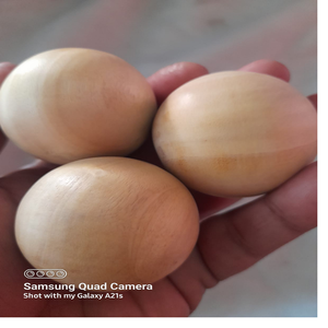 Perles de bois géantes Jumbo de 8mm pour peintures naturelles pour la fabrication de bijoux, la décoration intérieure et les projets d'artisanat-pour la revente - Product Image 1