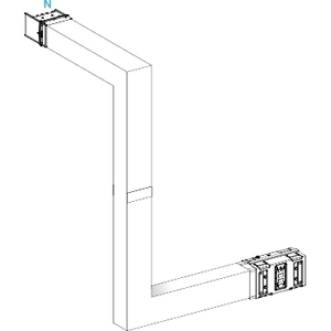 Raccordo per condotto barriera antincendio SCHNEIDER Electric KSA1000DMBL43F CANALIS-Multiple-Upward Then Right-ABC M-TO-M - Product Image 1