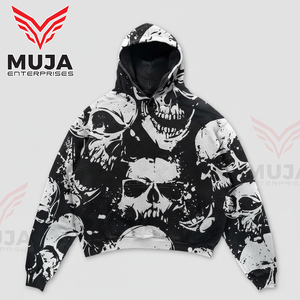 Sudadera con Capucha de Moda Urbana para Hombre, Sudadera Gráfica Extra Grande - Product Image 3