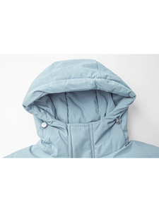 Doudoune matelassée légère et épaisse pour femme, la plus vendue, en nylon, à manches longues, couleur unie, avec fermeture éclair, coupe ajustée, vente en gros - Product Image 5