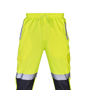 Pantalon haute visibilité haute qualité exigible personnalisé pantalon de sécurité réfléchissant vêtements de travail pantalon de sécurité pour hommes - Product Image 6
