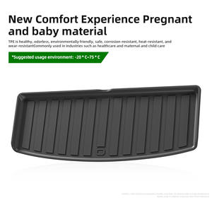 แผ่นรองท้ายรถพรีเมียมสำหรับรถยนต์มิตซูบิชิ ซีแพนเดอร์/ครอส HEV ปี 2020-2024 พวงมาลัยขวา ป้องกันทุกสภาพอากาศ อุปกรณ์เสริม<span class=keywords><strong>ภายใน</strong></span>รถยนต์ วัสดุ TPE - Product Image 5