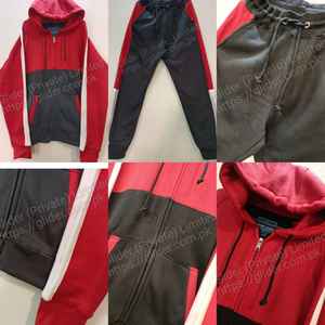 Haute qualité hiver deux pièces Baggy pantalons de survêtement et sweat à capuche ensemble hommes personnalisé poids lourd surdimensionné pull à capuche hommes survêtements - Product Image 2