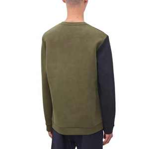 เสื้อสเวตเชิ้ตผ้าฟลีซคอกลมสำหรับผู้ชาย น้ำหนักเบา ไซส์ใหญ่ ปรับแต่งได้ พร้อมโลโก้รักษ์โลกและตัวเลือกสีสองสี - Product Image 3