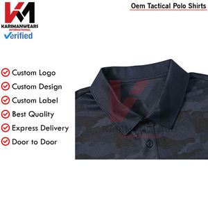 Mens Camo Polo Golf <b>Shirt</b> Short Sleeve Performance T-<b>Shirt</b> Pique Fabric Breathable Collared Polo Jersey <b>Hiking</b> Sports, Outdoor - Product Image 4