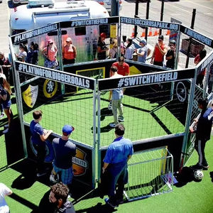 Campo da Calcio con Gabbia in Vetro Economico Personalizzato per Competizioni di Club Allenamento Commerciale Campo da Calcio con Gabbia in Vetro in Vendita - Product Image 5