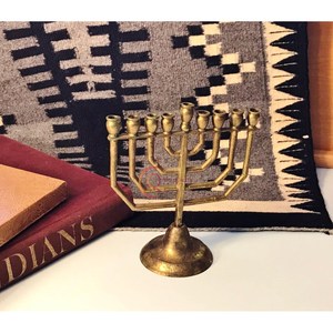 เชิงเทียนทองเหลืองที่ไม่เหมือนใครโต๊ะทำด้วยมือตกแต่งบ้านและงานแต่งงาน - Product Image 3