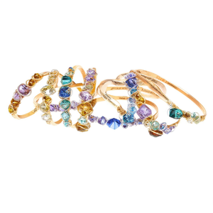 Elegantes Pulseras y Brazaletes de Cristal con Alambre, Ideales para Reventa, con Cristales Vibrantes, Inventario Elegante - Product Image 3