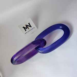 "Modern Resin <b>Wall</b> Chain Hanging, Beautiful Handmade <b>Wall</b> Art <b>Decor</b> to Enhance Living Rooms, Bedrooms - Product Image 3