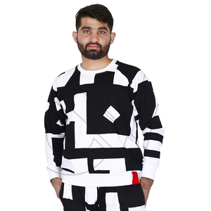 Precio de Fábrica, Venta al Por Mayor, Nuevo Diseño, Conjunto Deportivo de Invierno para Hombre de Alta Calidad con Estampado Rotatorio, Logotipo Personalizado, Tela de 220g - Product Image 1