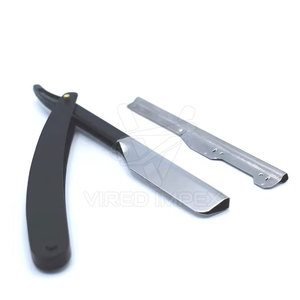 Maquinilla de afeitar de barbero de diseño personalizado Maquinilla de afeitar de barbero de alta calidad Acero inoxidable Nueva llegada Maquinilla de afeitar de barbero - Product Image 5