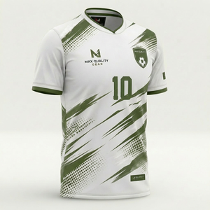 Maillot de football personnalisé par sublimation pour équipe de sport – Performance athlétique, respirant, anti-humidité, séchage rapide - Product Image 3